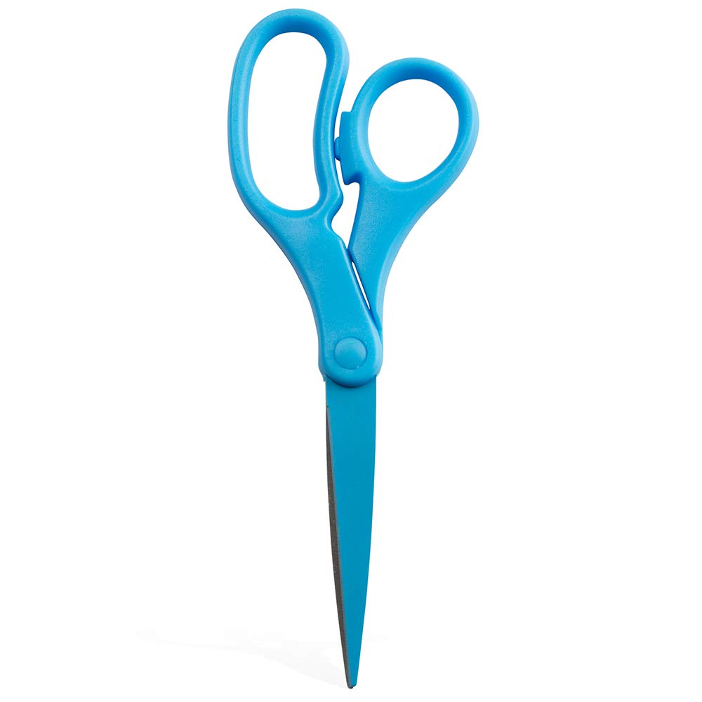 JAM PAPER Precision Scissors - 8 Inch Stainless Steel Blades