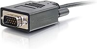 C2G USB C Cable, USB C to VGA, Video Adapter Cable, 10 Feet (3M), Cables to Go 26897, Black