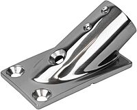 Sea-Dog Rail Base Fitting Rectangular Base 30° 316 Stainless Steel 7/8" OD