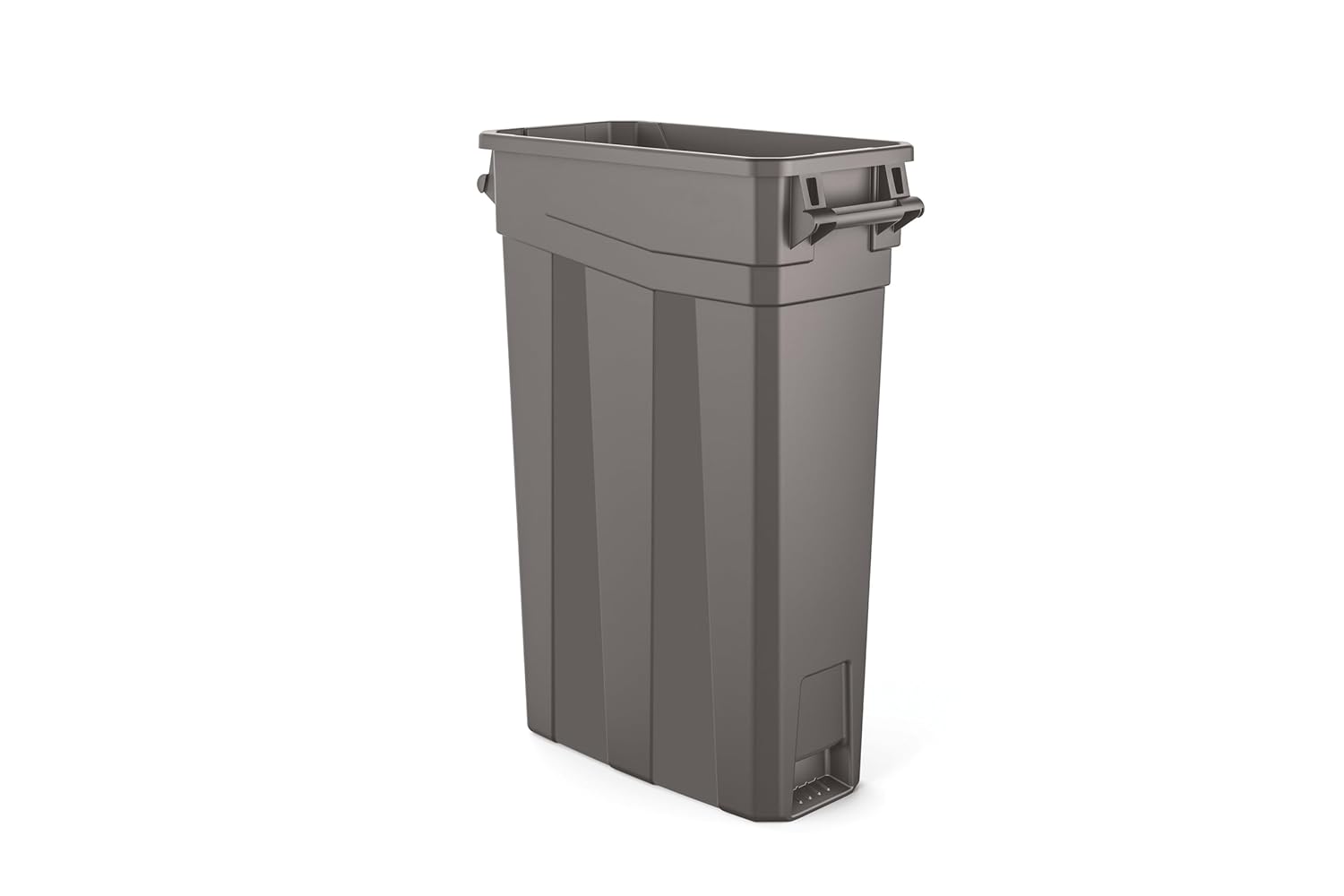 Suncast Commercial 23-Gallon Slim Narrow Trash and Recycling Bin
