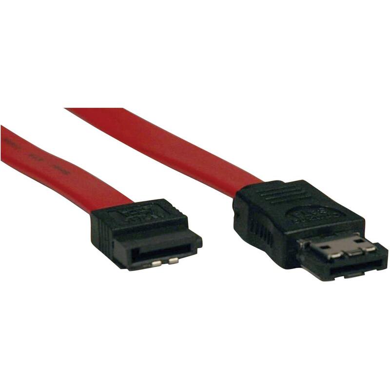 Eaton Tripp Lite Series SATA to eSATA Transition Cable (7Pin/7Pin), 18-in. (P952-18I)