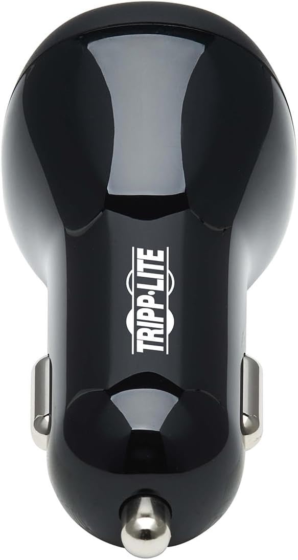 Tripp Lite USB Car Charger, 3 Port USB Car Charger, 36W Max - USB-C PD 3.0 Up to 18W, 2 USB-A QC 3.0 Up to 36W
