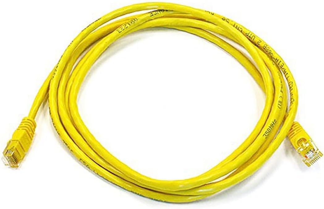 Monoprice Cat6 24AWG UTP Ethernet Patch Cable - Snagless RJ45, 550MHz, Pure Bare Copper