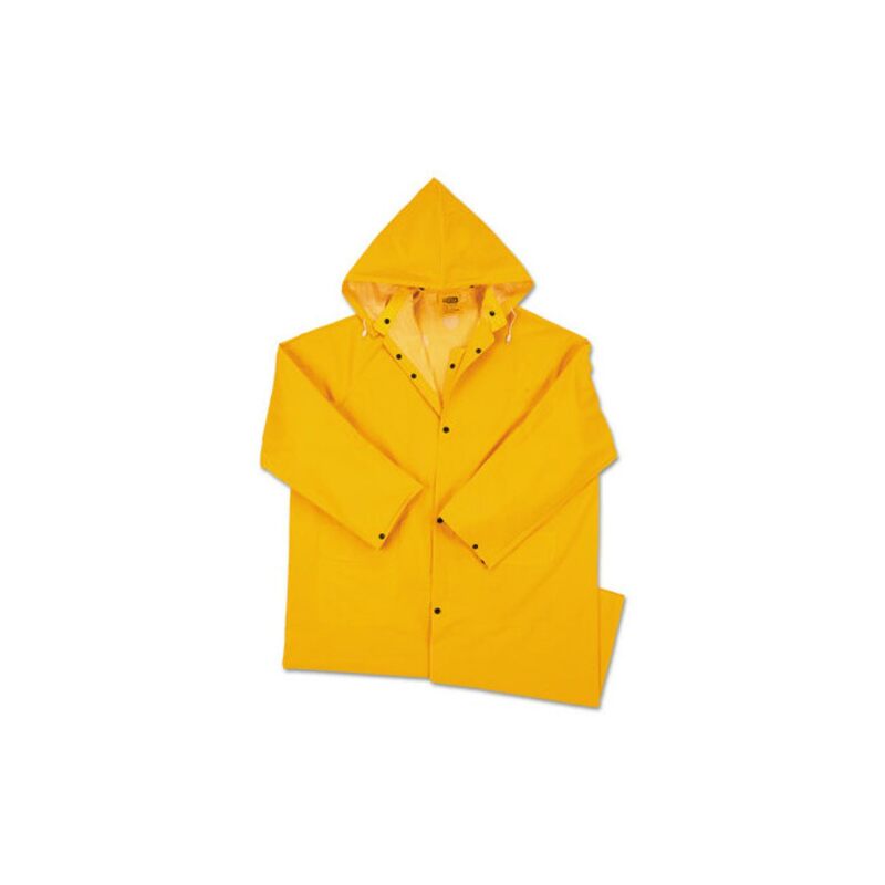 ANCHOR BRAND, 101-9010-4XL, ANCHOR 48" RAINCOAT PVCOVER POLYESTER 4XL