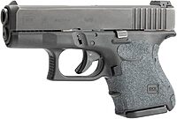 HOGUE HandAll BGS SA Hellcat FDE Wrapter Adhesive Grip for Glock 26/27/33/39 (Gen 3)