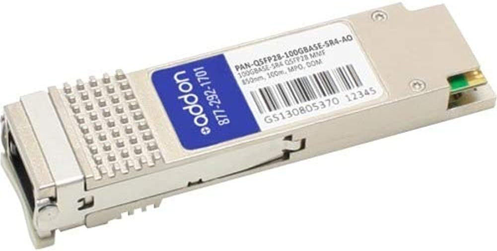 ADDON PALO ALTO NETWORKS PAN-QSFP28-100GBASE-SR4 COMPATIBLE TAA COMPLIANT 100GBA