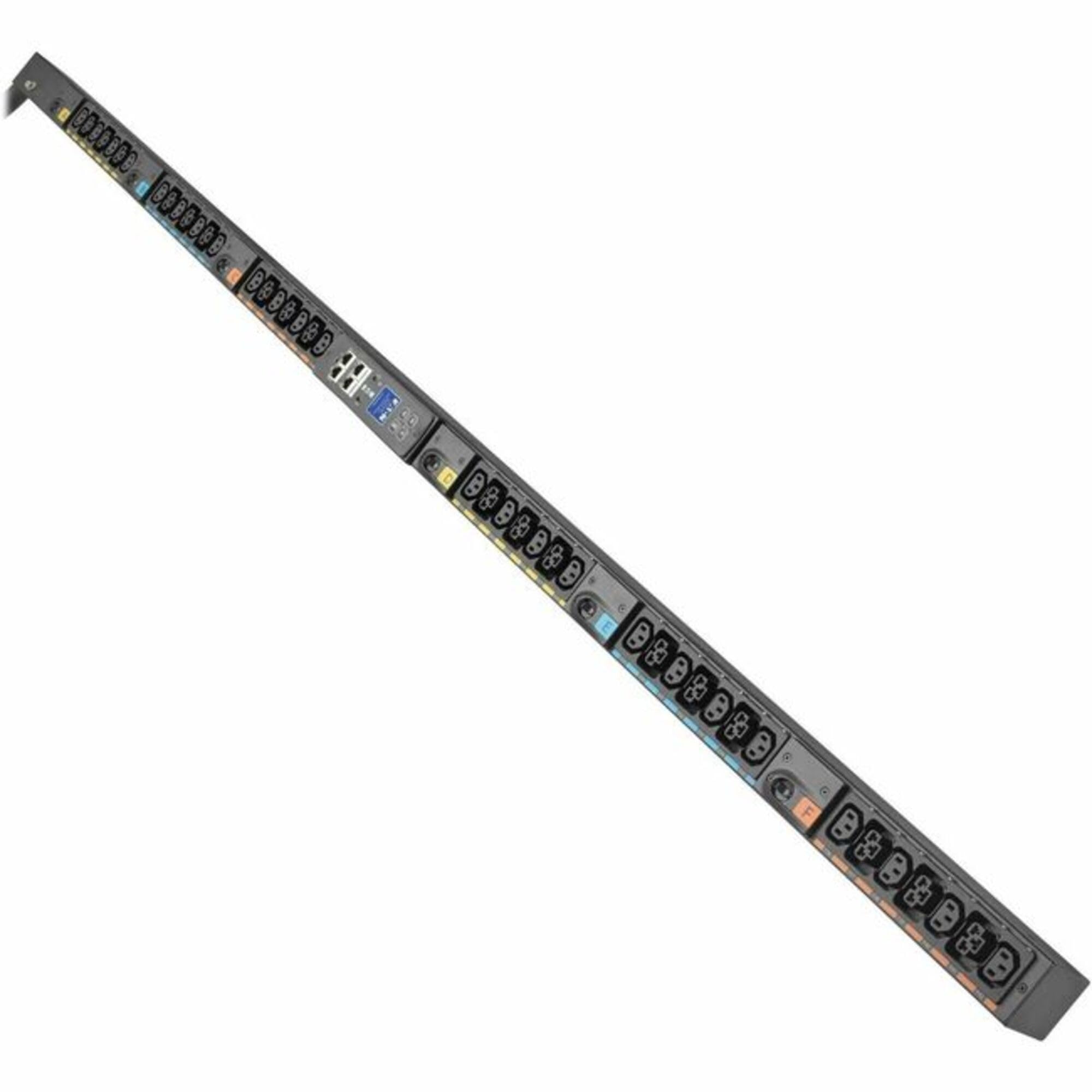 Eaton Electrical - EVMA4609X - Eaton 3-Phase Managed Rack PDU G4, 208V, 42 Outlets, 48A, 17.3kW, 460P9W Input, 10 ft.