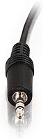 Legrand - C2G 3.5mm Male to Male Cable, Stereo Audio Extension Cable, Black Auxillary Port Extension Cable, 12 Foot Audio Extension Cable, 1 Count, C2G 40414