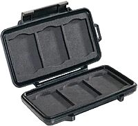 Pelican 0945 Compact Flash Memory Card Case (Black)