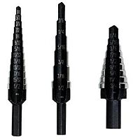 Irwin Tools IRWIN Step Drill Bit Set, 3-Piece (10502ZR)