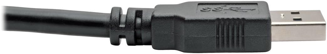 Tripp Lite USB 3.0 SuperSpeed (A/A) Cable, 28/24 AWG, 5 Gbps, USB Type-A to Type-A, Black