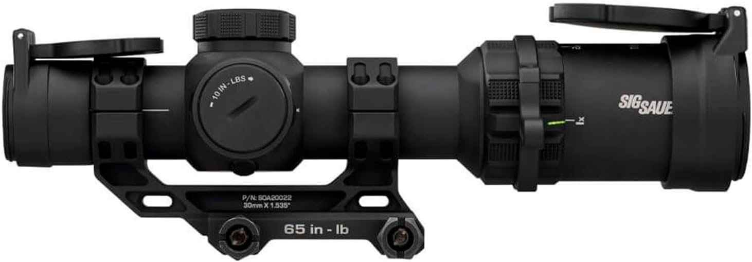 SIG SAUER Tango-MSR Compact LPVO 1-6x24 30mm Tube Second Focal Plane/SFP/F2 Shockproof Waterproof Tactical Riflescope