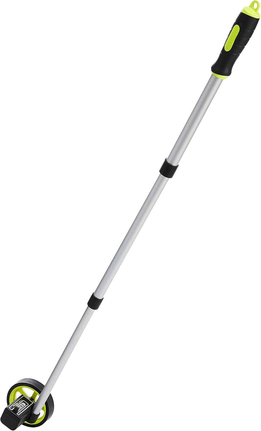 Komelon ML1212 Meter-Man 4-Inch Measuring Wheel, Silver 4in - Diameter Wheel