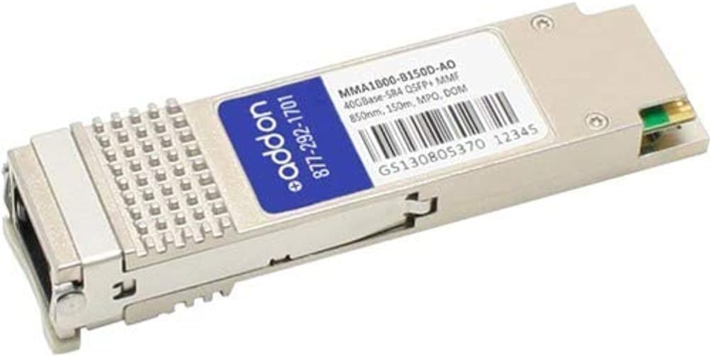 AddOn Mellanox QSFP+ Module - for Optical Network, Data Networking - 1 MPO 40GBase-SR4 Network - Optical Fiber Multi-Mode