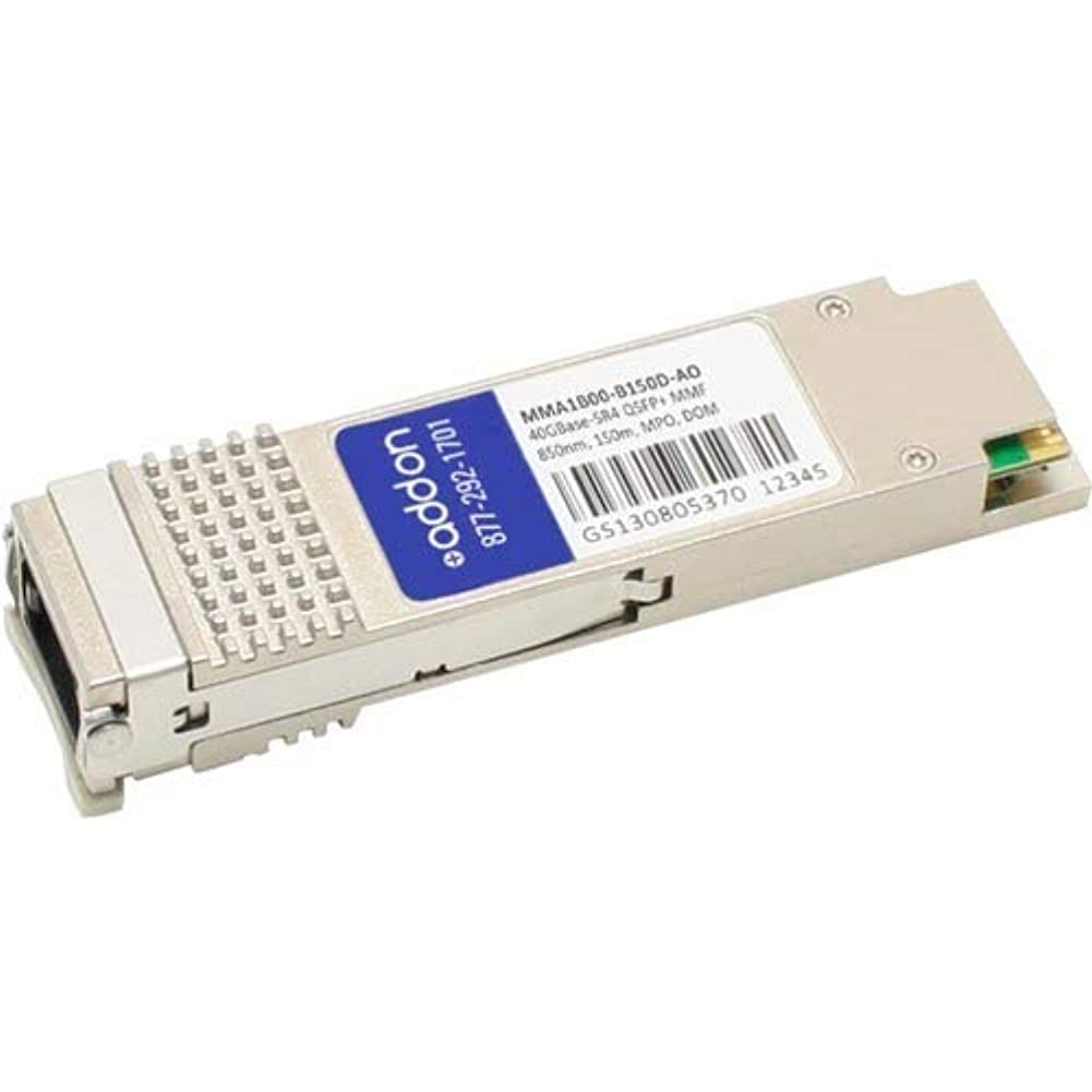 AddOn Mellanox QSFP+ Module - for Optical Network, Data Networking - 1 MPO 40GBase-SR4 Network - Optical Fiber Multi-Mode
