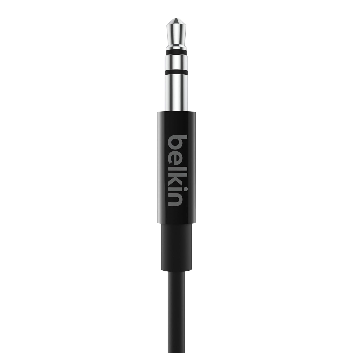 Belkin 3.5mm Audio Cable with USB-C Connector, 3 Ft, Black