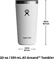 Hydro Flask All Around Insulated Tumbler with Closeable Press-In Lid