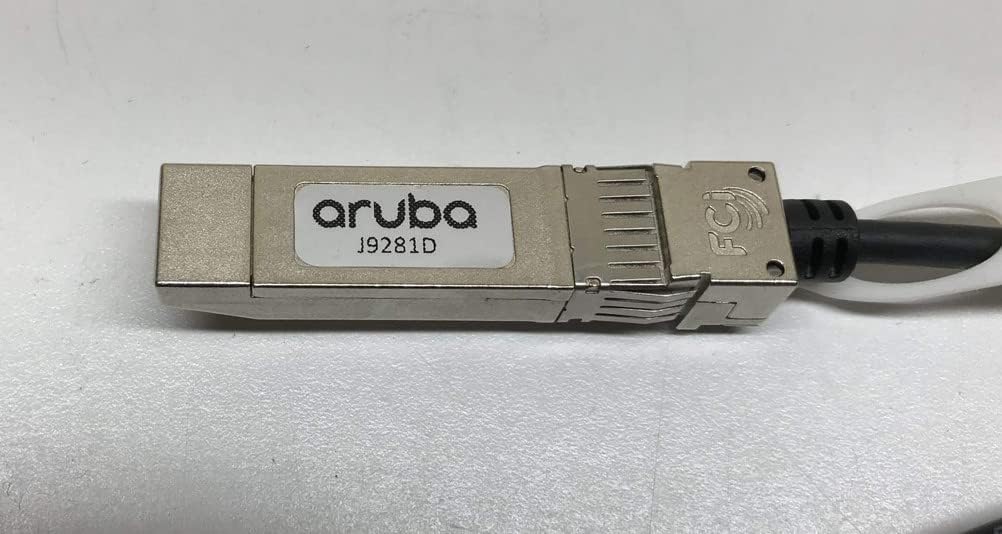 HPE 10G SFP+ to SFP+ 1m DAC Cable - 3.28 ft SFP+ Network Cable - J9281D