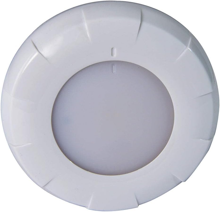 Lumitec Aurora White/Red Dimmable Output Dome Light 101076, One Size