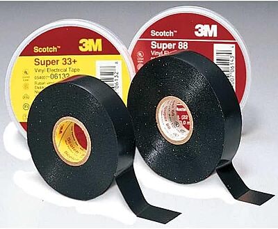 3M 6143 1 Pack Scotch Premium Vinyl Elec Tape 88