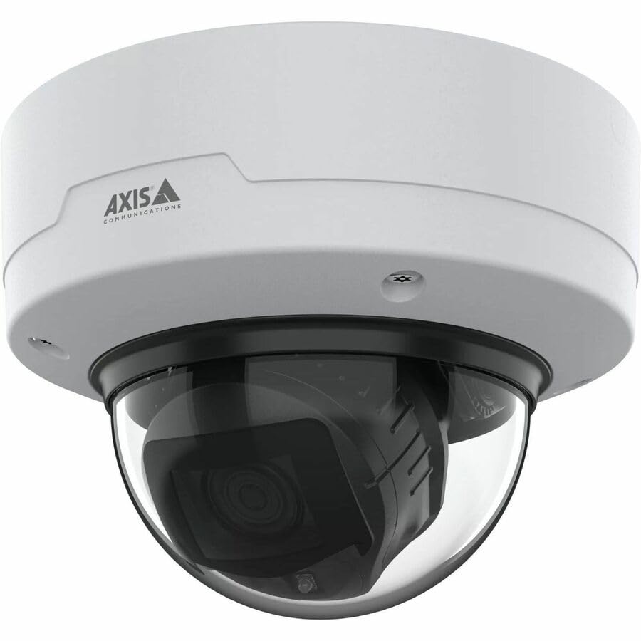 AXIS P3277-LV 5 Megapixel Indoor/Outdoor Network Camera - Color - Dome - White - TAA Compliant