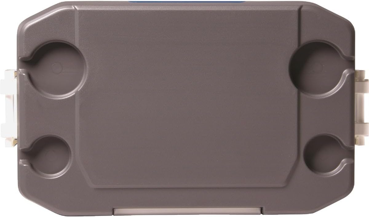 Igloo Latitude 52 Cooler Box, Approx. 10.2 gal (49 L), Latitude, Outdoor, Camping, Leisure, Fishing Indigo Blue, White