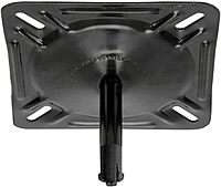 Springfield Kingpin™ 7" x 7" Seat Mount w/o Spring - E-Coat Finish