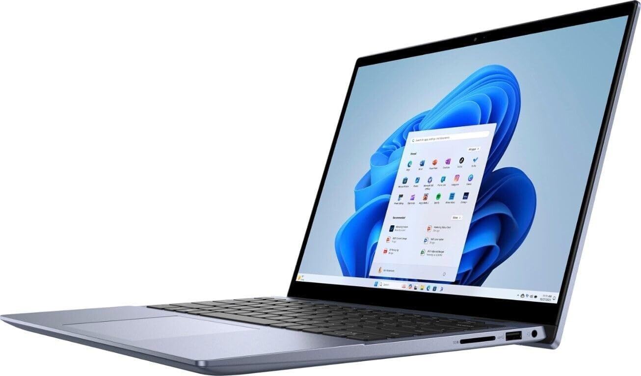 Dell 2024 Inspiron 2-in-1 Laptop, 14" WUXGA Touchscreen, Ryzen 5, 8GB, 1TB SSD