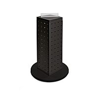 Azar Displays 4-Sided Revolving Pegboard Counter Display