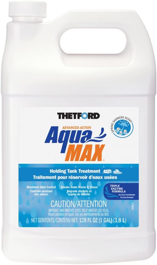 Thetford AquaMax  Holding Tank Treatment - 1 Gallon - Spring Shower Scent