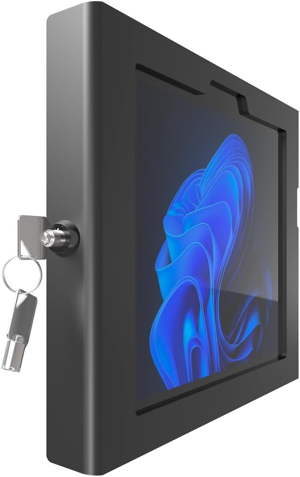 COMPULOCKS Apex Enclosure Swing Wall Mount Black for Surface