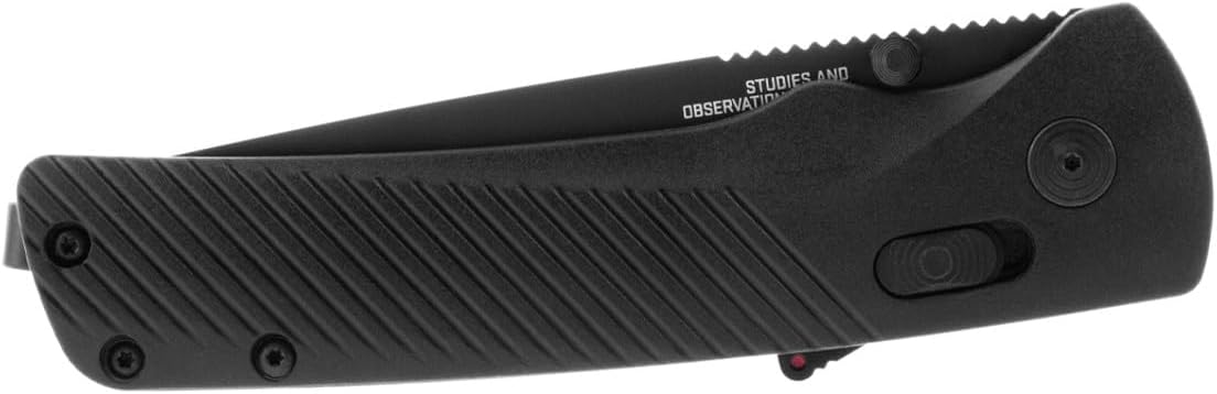 SOG Flash AT Ambidextrous Partially Serrated Folding Pocket Knife D2 Steel