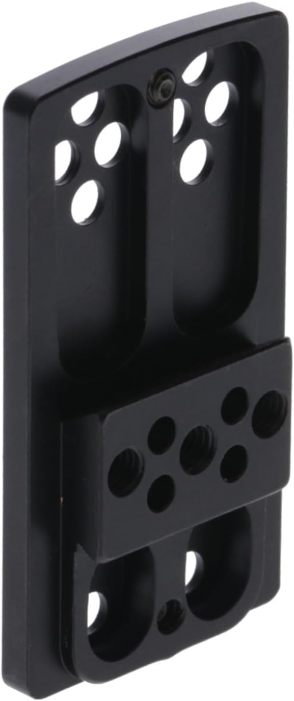 TRUGLO Pistol Red-Dot Sight Mount | CNC-Machined Billet Steel Dovetail Adapter