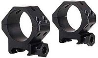 WEAVER Four Hole Skeleton Rings (30mm Medium Height), Matte Black