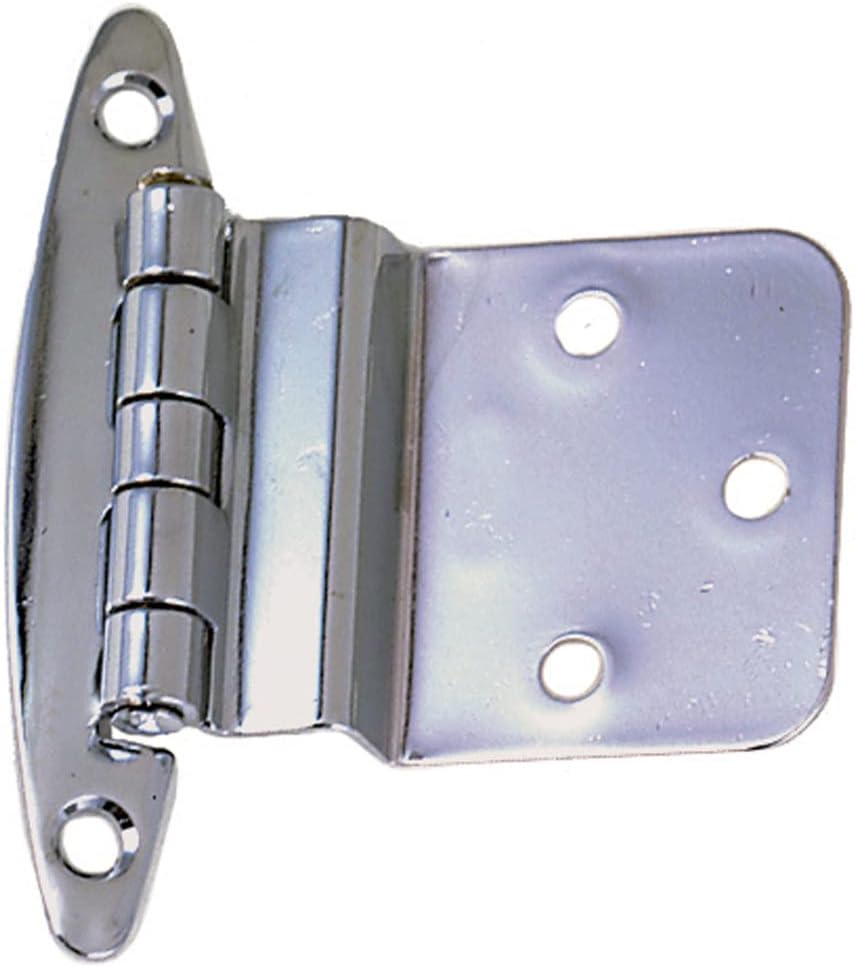 Perko Chrome Plated Brass 3/8" Inset Hinges