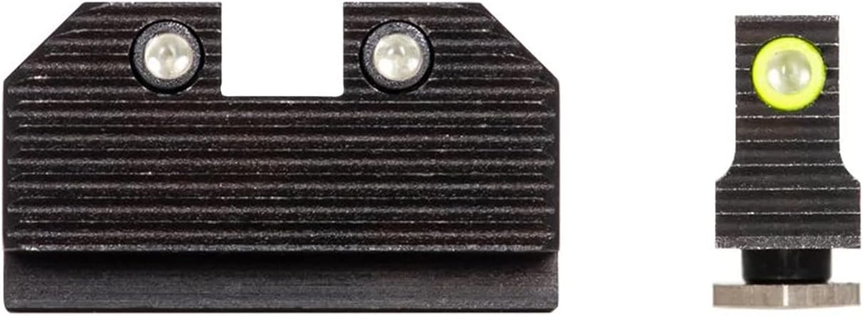 NIGHT FISION Optics Ready Stealth Night Sight Set for Glock