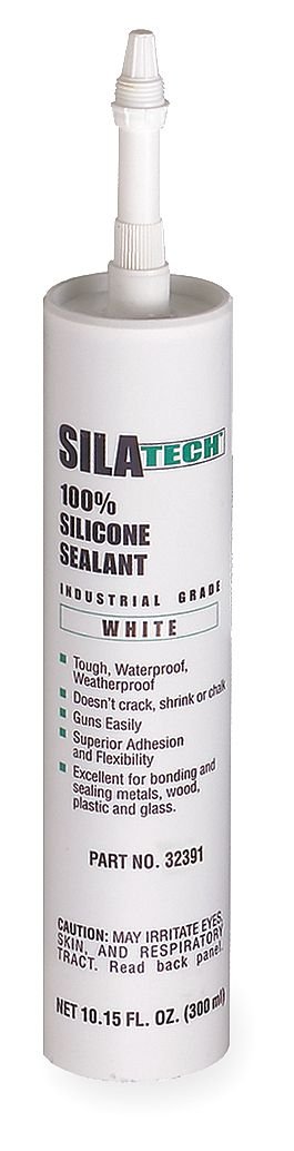 32391 Loctite Silicone Sealant, 10.15oz Cartridge, White