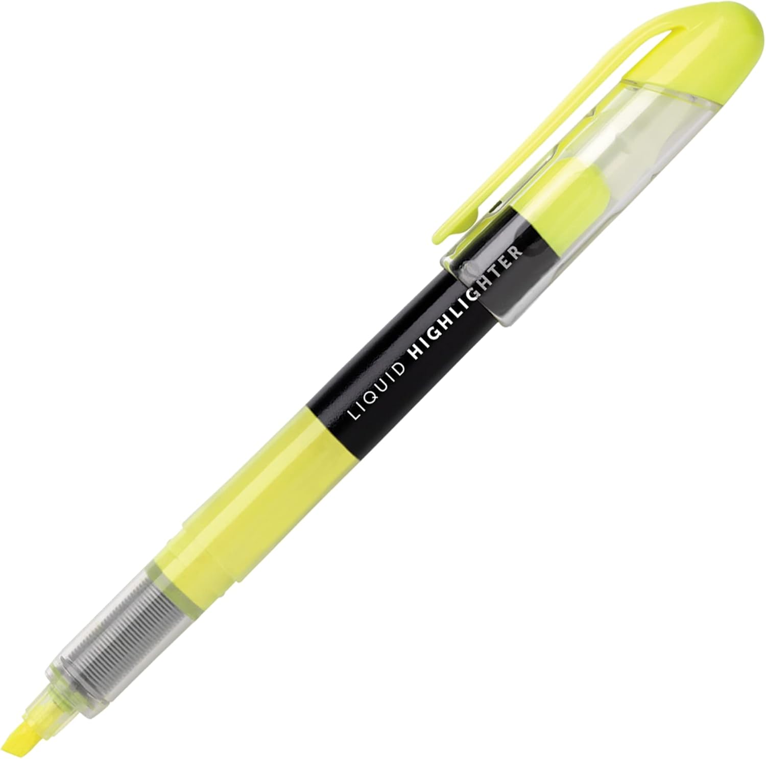 Office Depot Brand(R) Liquid Ink Highlighters With Chisel Tips, Assorted Colors, Pack Of 12, OD24660