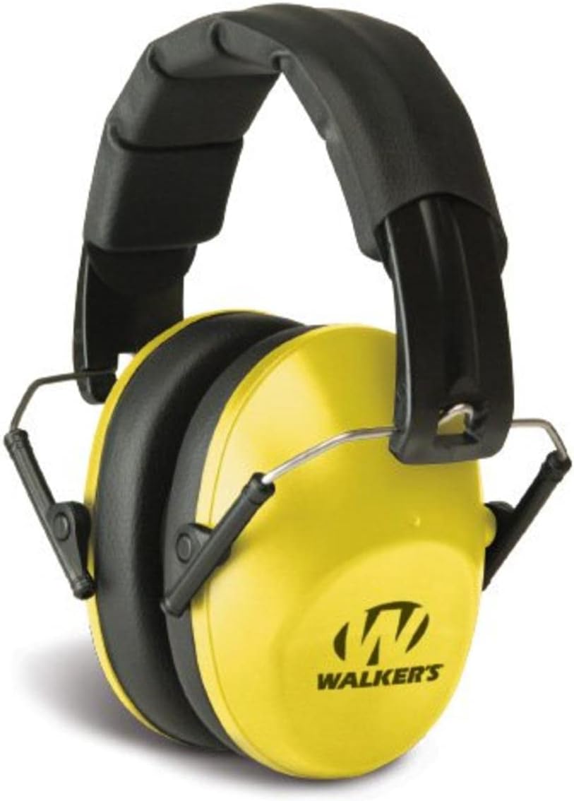 WALKER'S Pro Low-Profile Folding Earmuffs NRR 22 dB