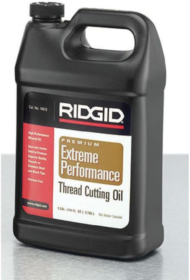 RIDGID 74012 Extreme Performance Thread Cutting Oil, 1 Gal, Halogen, PCB and Chlorine-Free