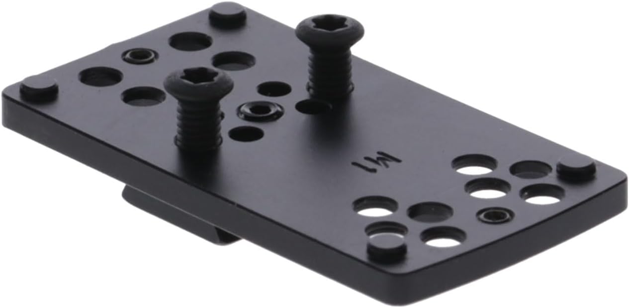 TRUGLO Pistol Red-Dot Sight Mount | CNC-Machined Billet Steel Dovetail Adapter