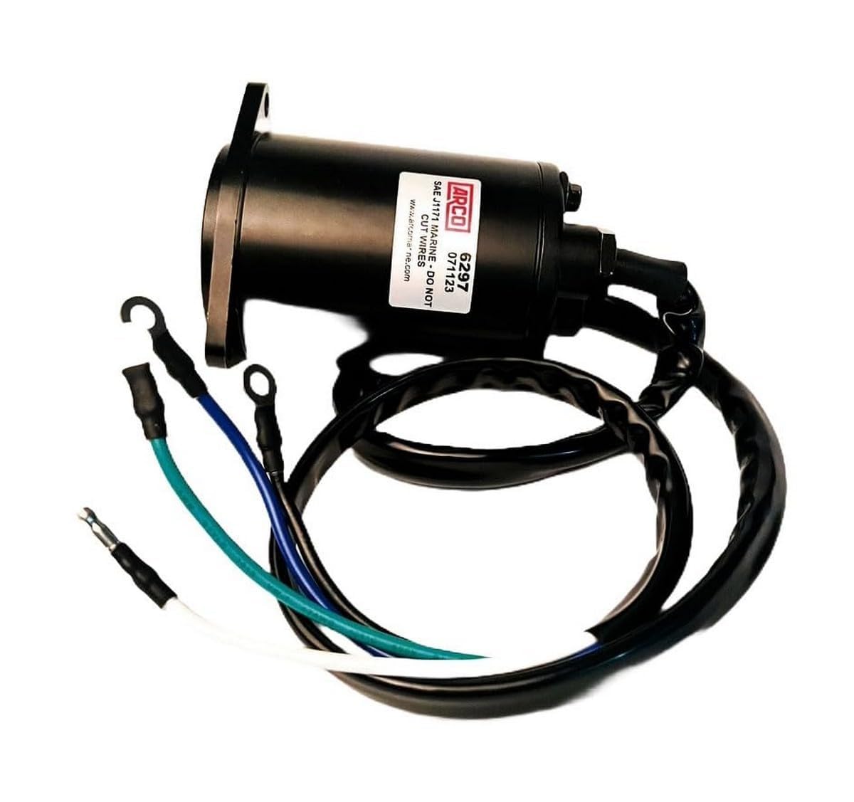 ARCO Marine Original Equipment Quality Replacement Yamaha Tilt Trim Motor - 1990-2003 250HP/1994-2003 225HP Units