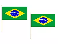 BRAZIL Flag Car Stick 30CM*45CM