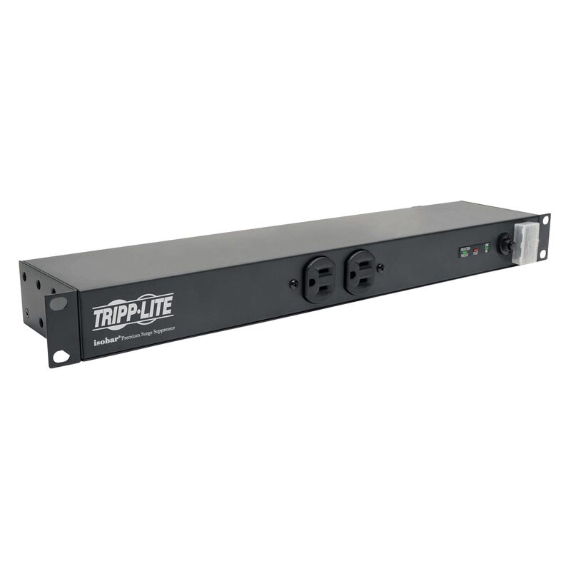 Tripp Lite 1U Rackmount Power Strip PDU, 15A 120V, 15ft Cord