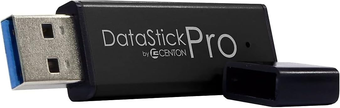 Centon MP Valuepack USB 3.0 Datastick Pro (Black), 16GB, 10Pack Bulk 16 GB 10 Pack