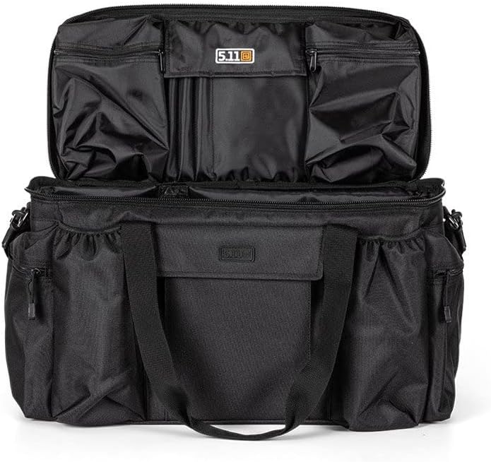 5.11 Tactical Patrol Ready 40 Liter Bag, Police Security Car Front Seat Organizer, Black, Style 59012ABR