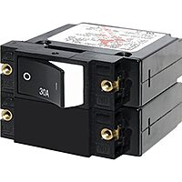 Blue Sea Systems A-Series Double Pole Rocker Circuit Breakers