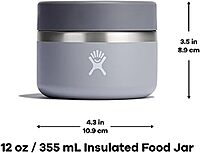 HYDRO FLASK Food Jar – Insulated Stainless Steel Snack & Lunch Travel Container