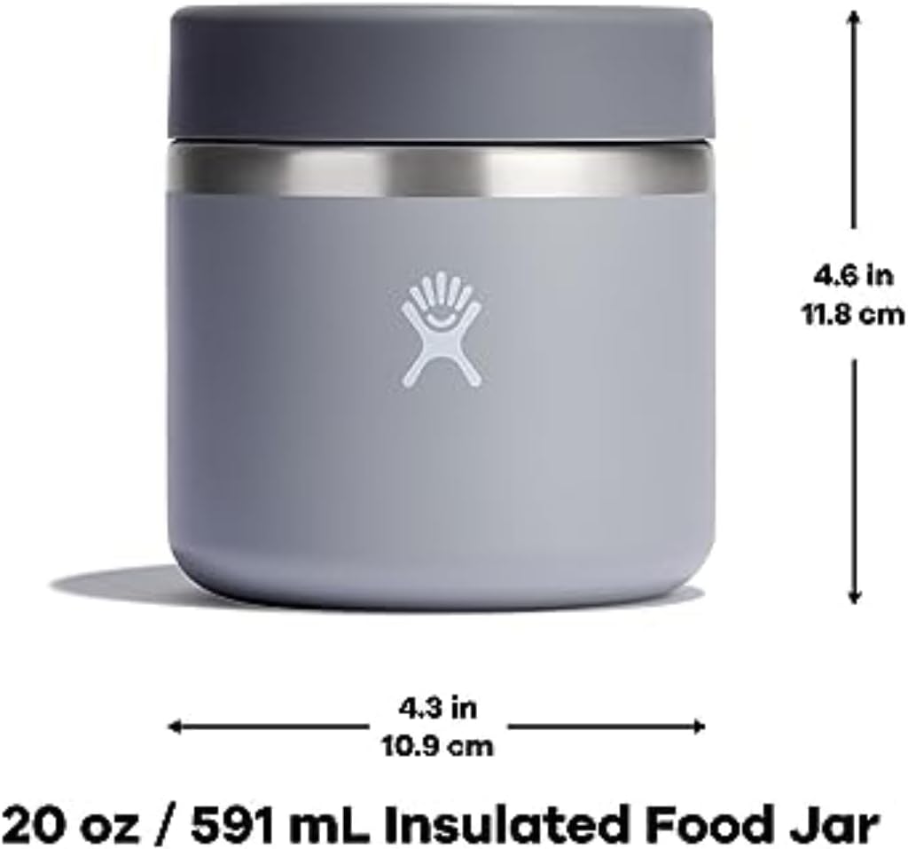 HYDRO FLASK Food Jar – Insulated Stainless Steel Snack & Lunch Travel Container
