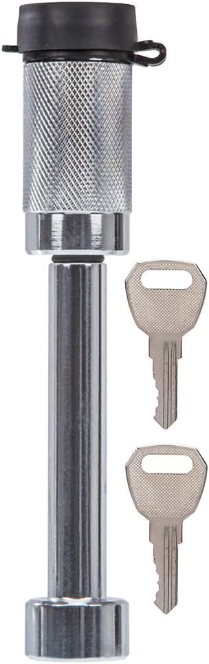 Draw-Tite 63259 5/8" Dogbone Style Receiver Lock with Sleeve for 3" Square Receivers